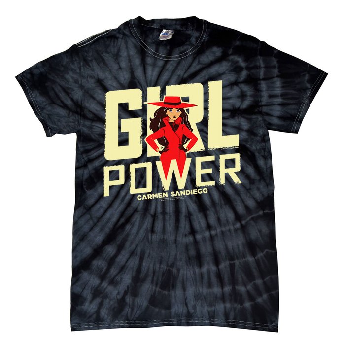 Carmen Sandiego Girl Power Tie-Dye T-Shirt