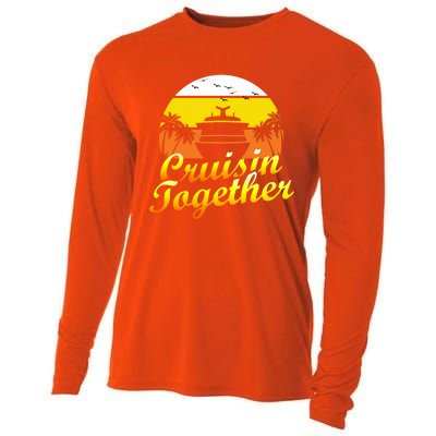 Cruise Ship Group Vacation Cruisin Together Gift Cooling Performance Long Sleeve Crew