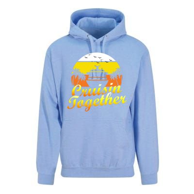 Cruise Ship Group Vacation Cruisin Together Gift Unisex Surf Hoodie