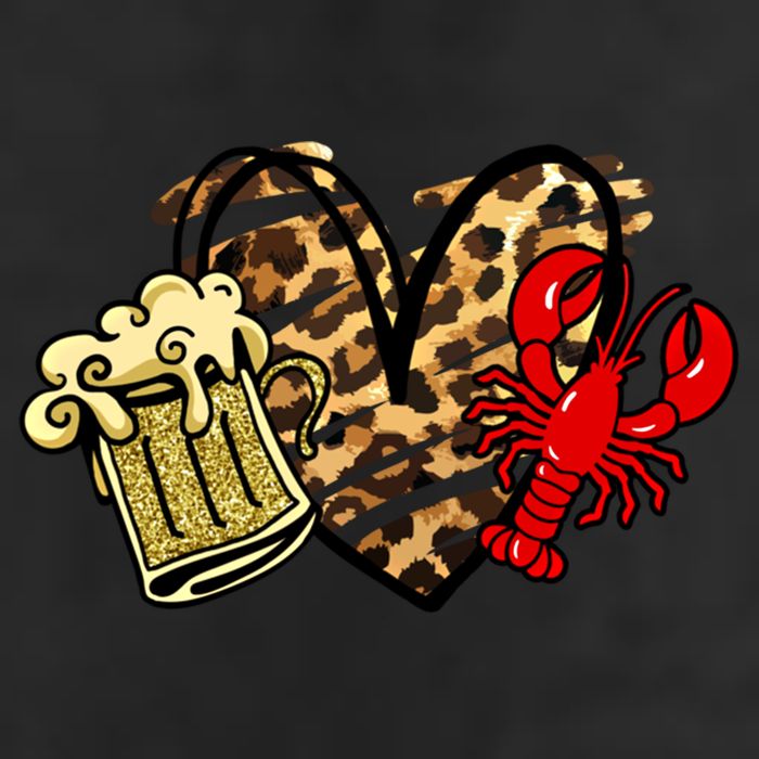 Crawfish Season Gift 7 Panel Mesh Trucker Snapback Hat