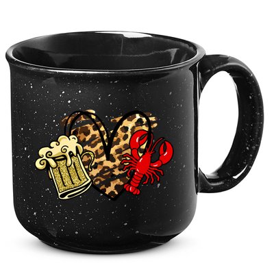 Crawfish Season Gift 15oz Campfire Ceramic Mug