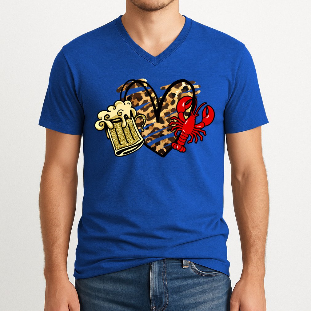 Crawfish Season Gift V-Neck T-Shirt