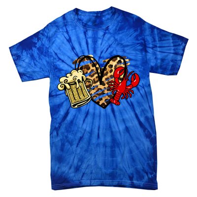 Crawfish Season Gift Tie-Dye T-Shirt