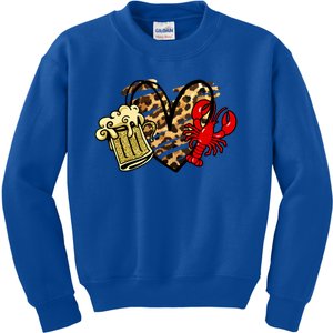 Crawfish Season Gift Kids Sweatshirt