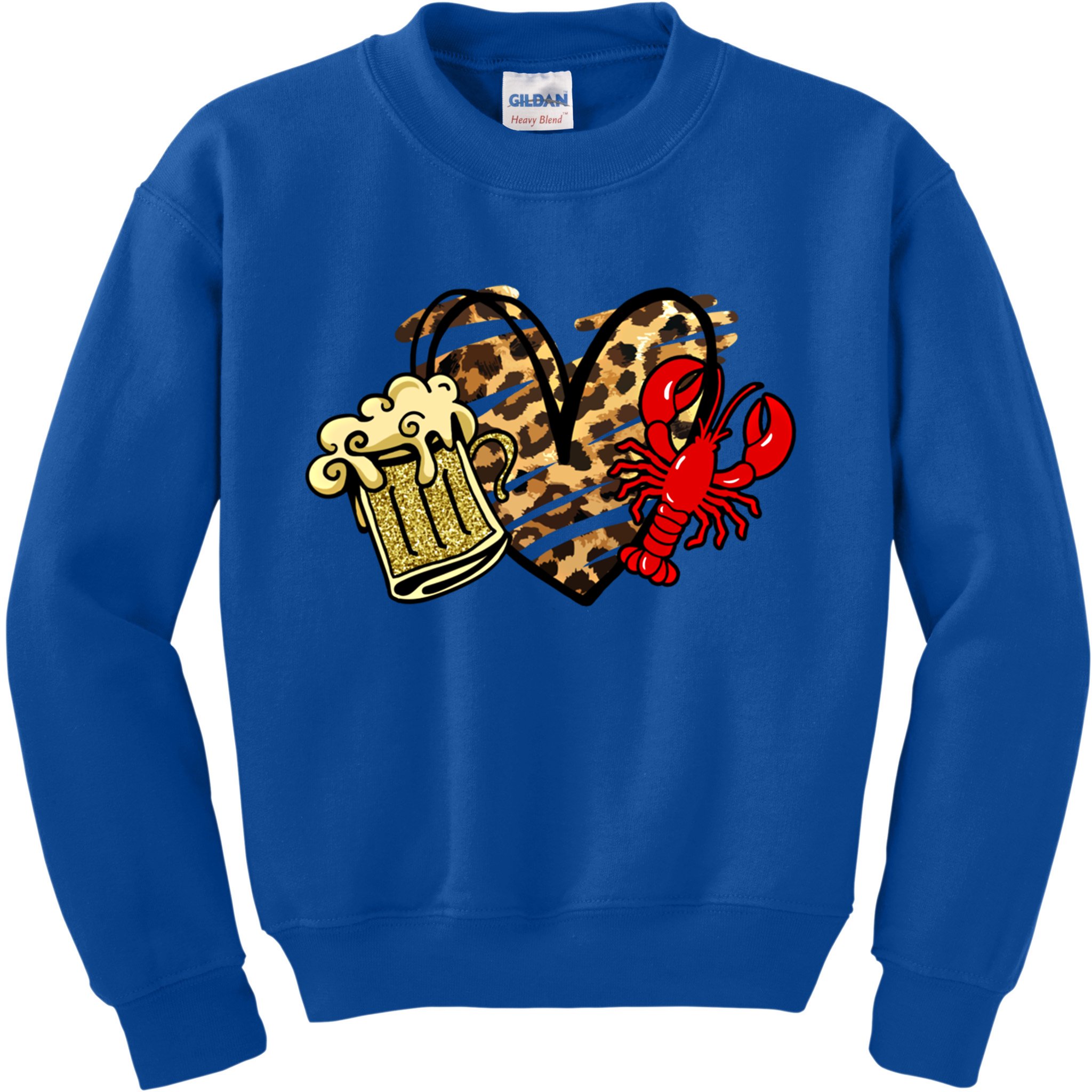Crawfish Season Gift Kids Sweatshirt
