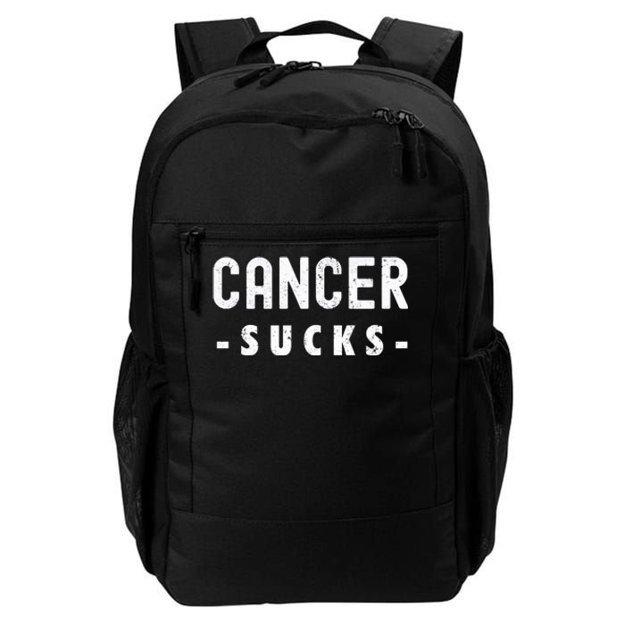 Cancer Sucks Gift Hooded Cancer Gift Daily Commute Backpack