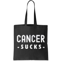 Cancer Sucks Gift Hooded Cancer Gift Tote Bag