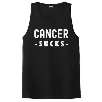 Cancer Sucks Gift Hooded Cancer Gift PosiCharge Competitor Tank