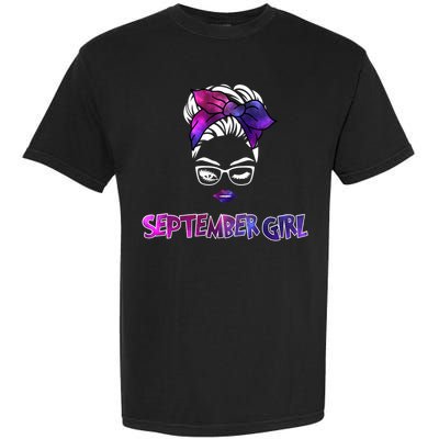Cute September Girl Garment-Dyed Heavyweight T-Shirt