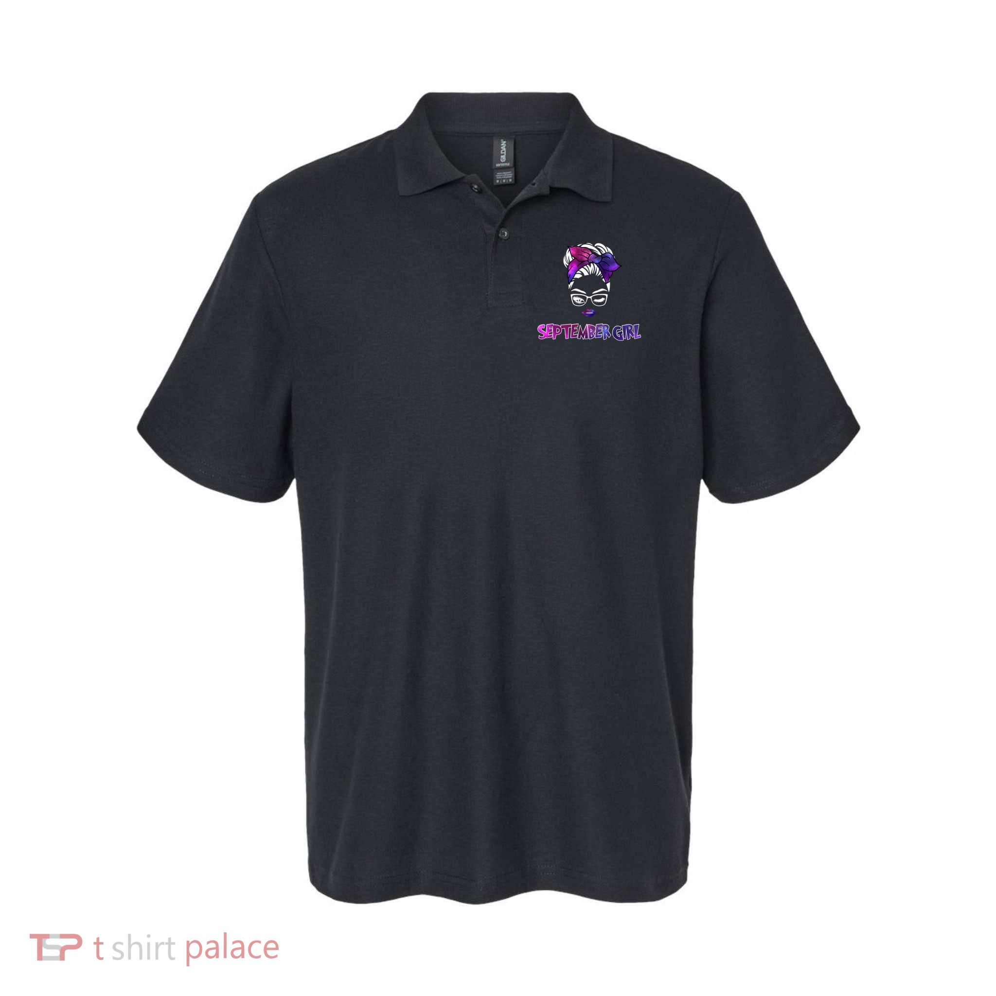 Cute September Girl Polo