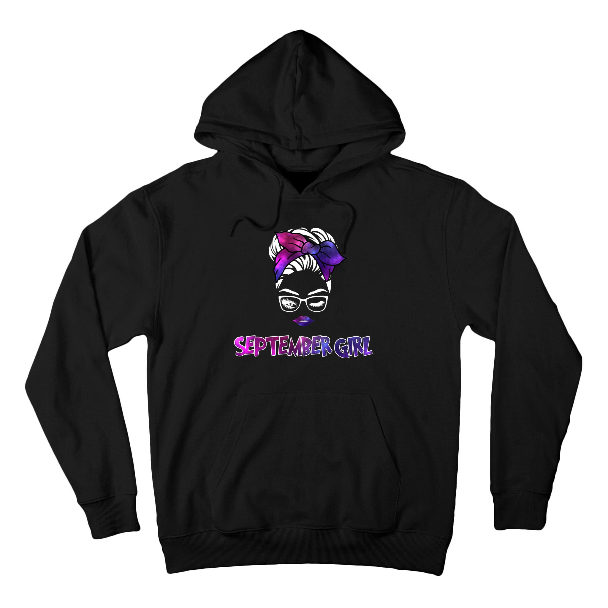 Cute September Girl Tall Hoodie