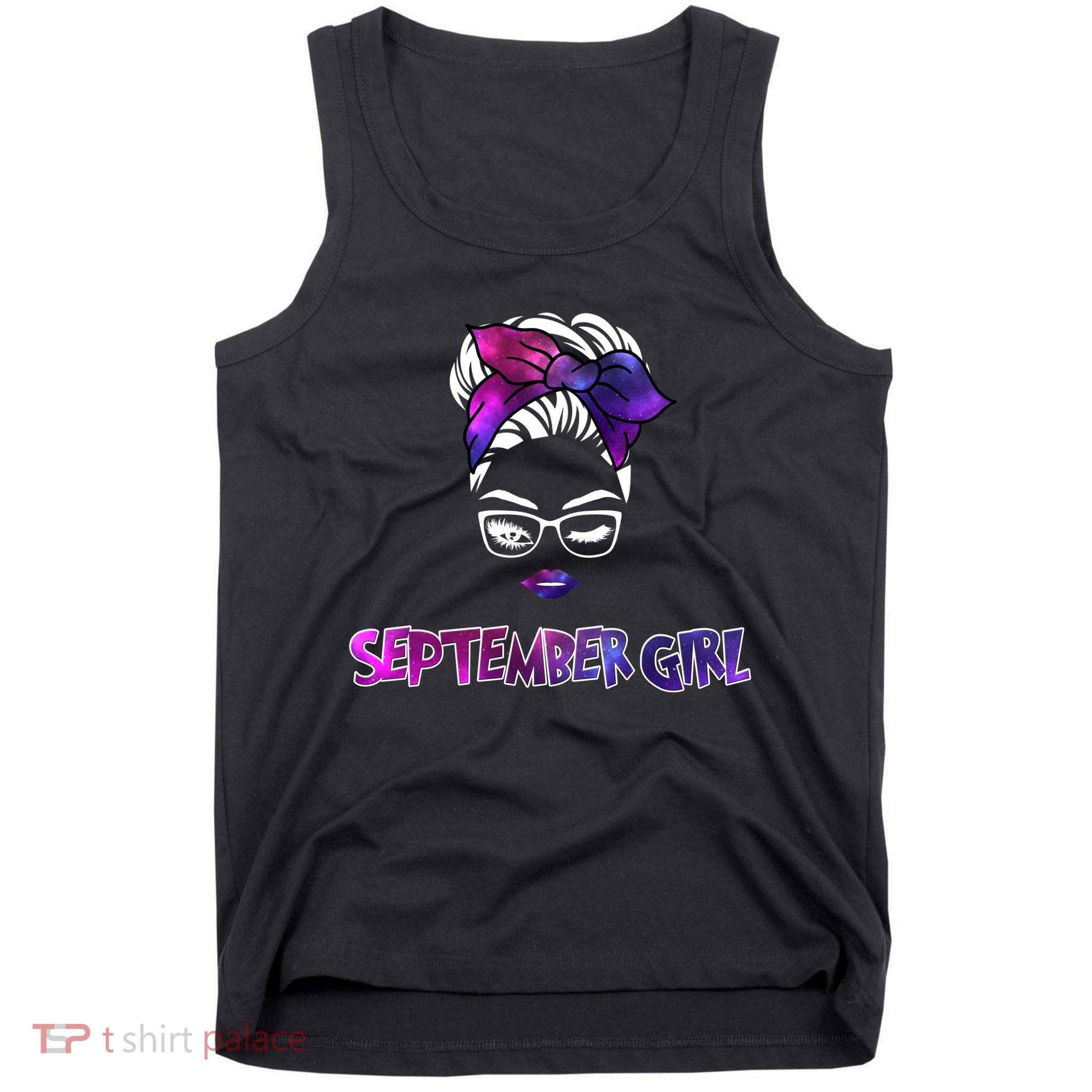 Cute September Girl Tank Top