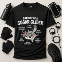 Cute Sugar Glider Lover Cooling Performance Crew T-Shirt