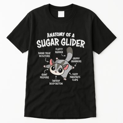 Cute Sugar Glider Lover Tall T-Shirt