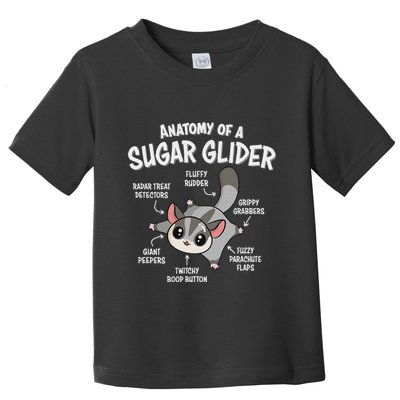 Cute Sugar Glider Lover Toddler T-Shirt