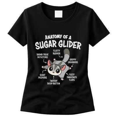 Cute Sugar Glider Lover Womens T-Shirt