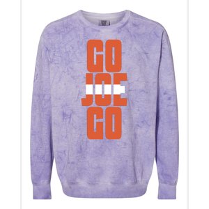 Cleveland Sundays Go Joe Go Colorblast Crewneck Sweatshirt