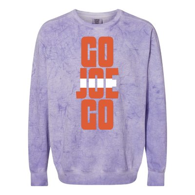 Cleveland Sundays Go Joe Go Colorblast Crewneck Sweatshirt