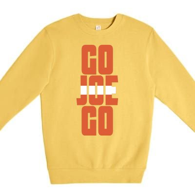 Cleveland Sundays Go Joe Go Premium Crewneck Sweatshirt