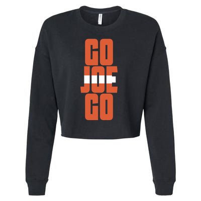 Cleveland Sundays Go Joe Go Cropped Pullover Crew