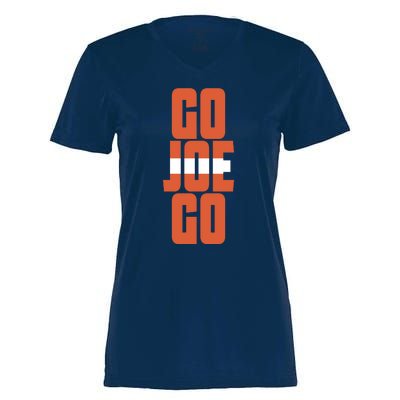 Cleveland Sundays Go Joe Go Women's Momentum V-Neck T-Shirt