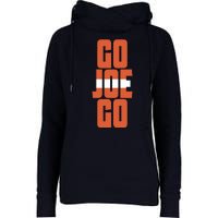 Cleveland Sundays Go Joe Go Womens Funnel Neck Pullover Hood