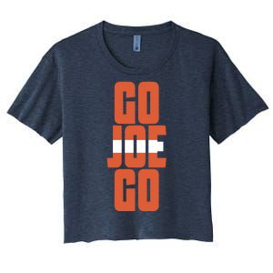 Cleveland Sundays Go Joe Go Women's Crop Top Tee