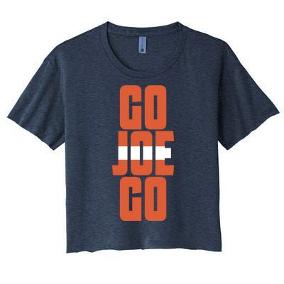 Cleveland Sundays Go Joe Go Women's Crop Top Tee