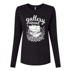 Curator Squad Gallery Collection Art Dealer Womens Cotton Relaxed Long Sleeve T-Shirt