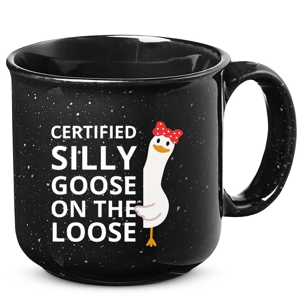 Certified Silly Goose On The Loose 15oz Campfire Ceramic Mug