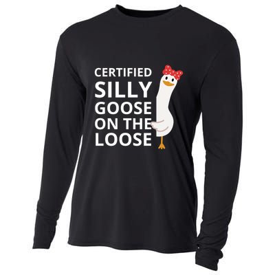Certified Silly Goose On The Loose Cooling Performance Long Sleeve Crew