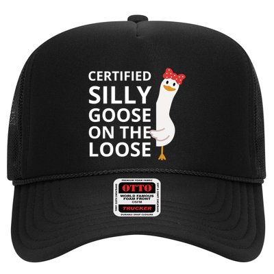 Certified Silly Goose On The Loose Trucker Hat