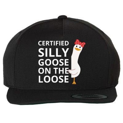 Certified Silly Goose On The Loose Wool Snapback Cap