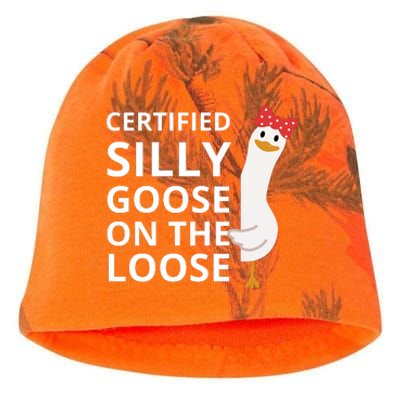 Certified Silly Goose On The Loose Kati - Camo Knit Beanie