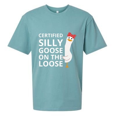 Certified Silly Goose On The Loose Sueded Cloud Jersey T-Shirt