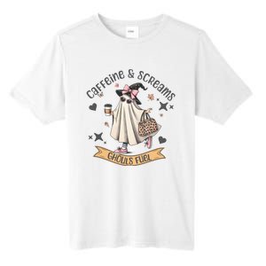 Caffe & Screams Ghouls Fuel Cute Halloween Tall Fusion ChromaSoft Performance T-Shirt