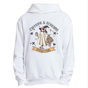 Caffe & Screams Ghouls Fuel Cute Halloween Urban Pullover Hoodie