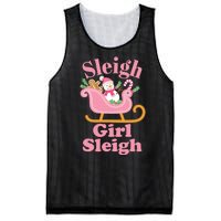 Christmas Sleigh Girl Sleigh Matching Family Xmas Mesh Reversible Basketball Jersey Tank