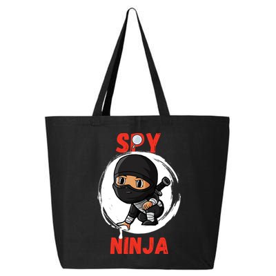 Cool Spy Gaming Ninjas Gamer Boy Girl Kids Spy Ninja Gift 25L Jumbo Tote