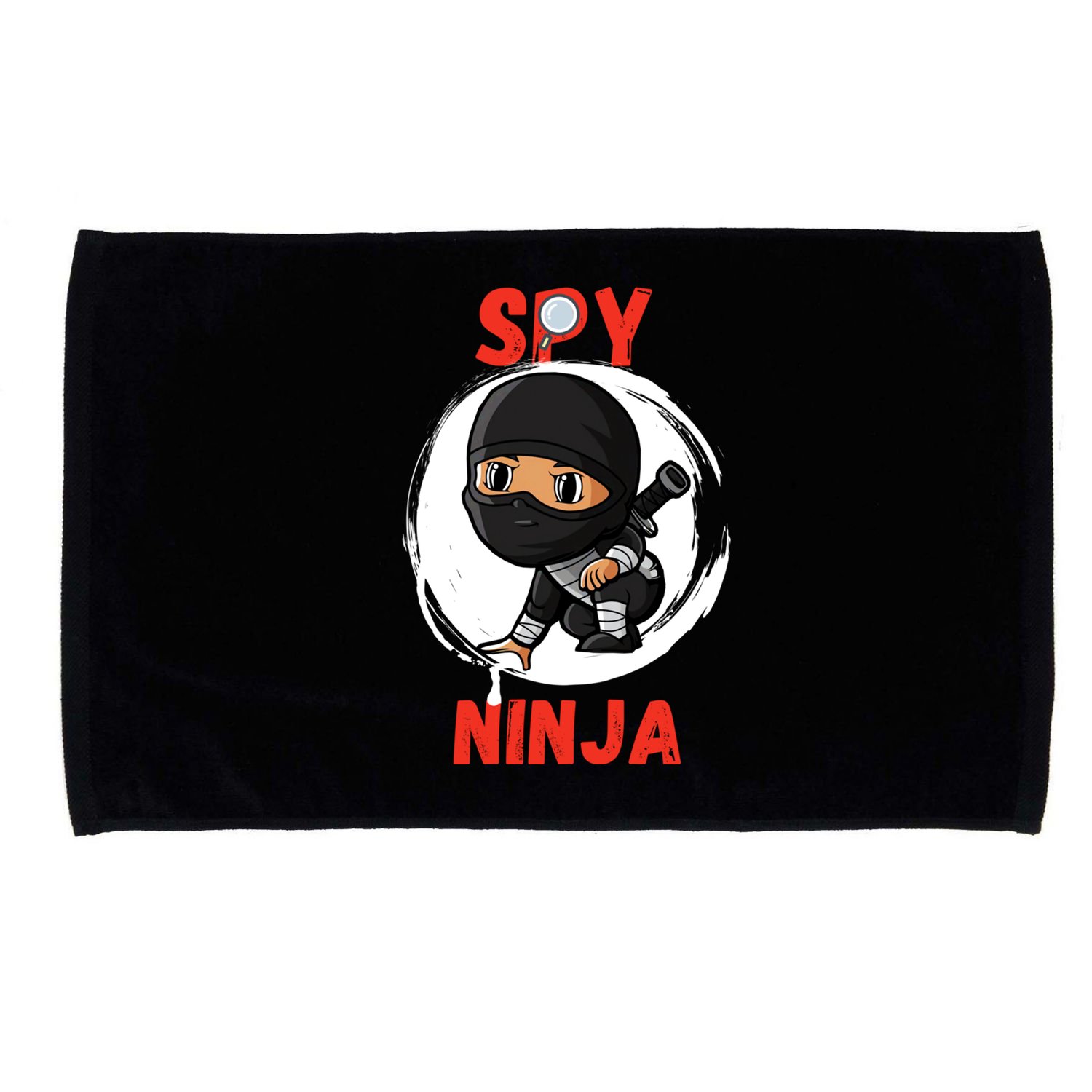 Cool Spy Gaming Ninjas Gamer Boy Girl Kids Spy Ninja Gift Microfiber Hand Towel