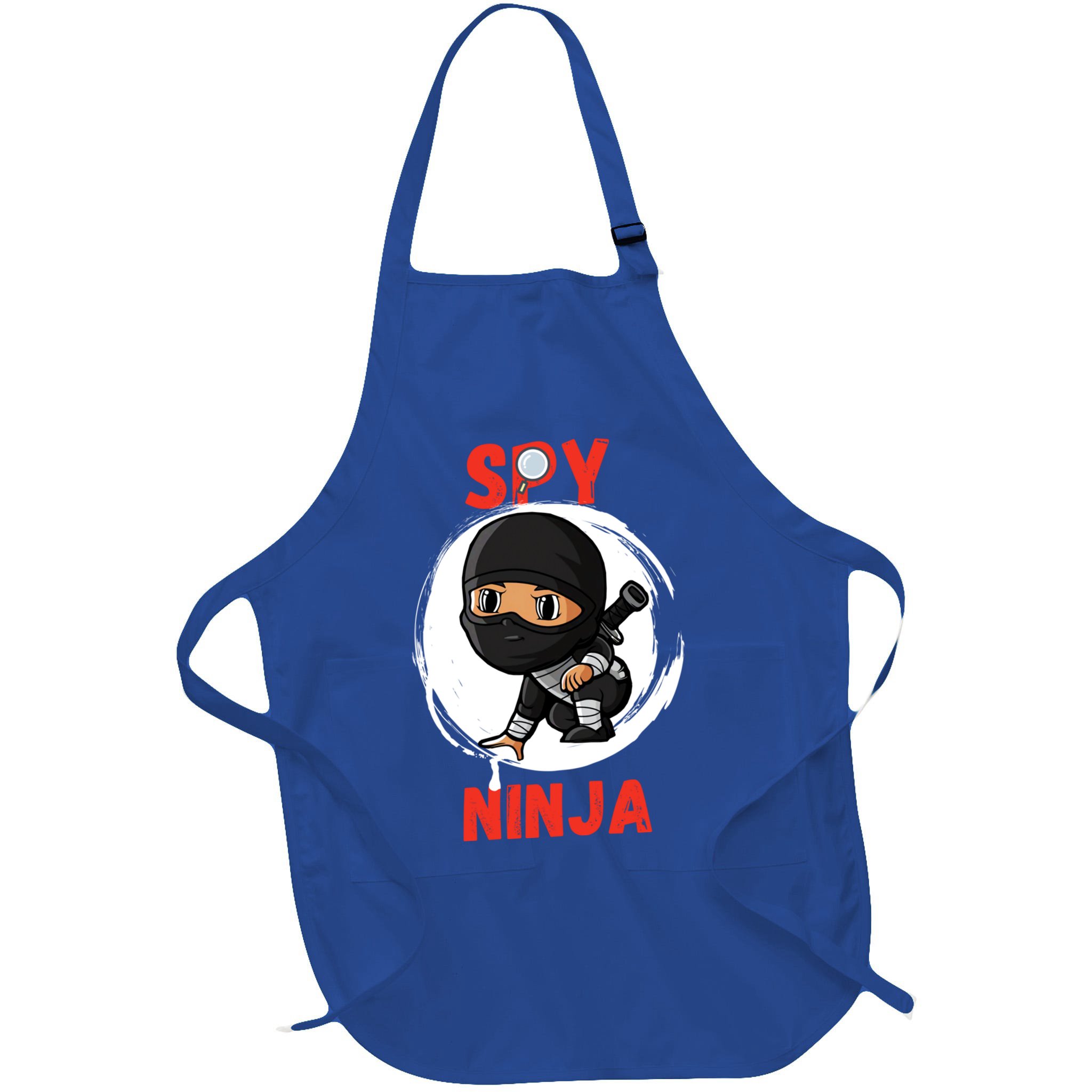 Cool Spy Gaming Ninjas Gamer Boy Girl Kids Spy Ninja Gift Apron