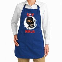 Cool Spy Gaming Ninjas Gamer Boy Girl Kids Spy Ninja Gift Apron