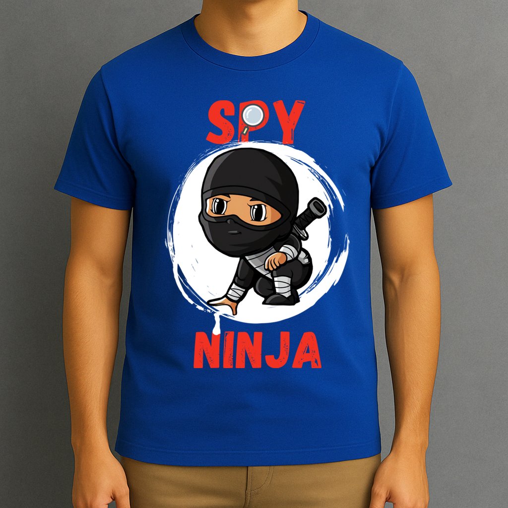 Cool Spy Gaming Ninjas Gamer Boy Girl Kids Spy Ninja Gift T-Shirt
