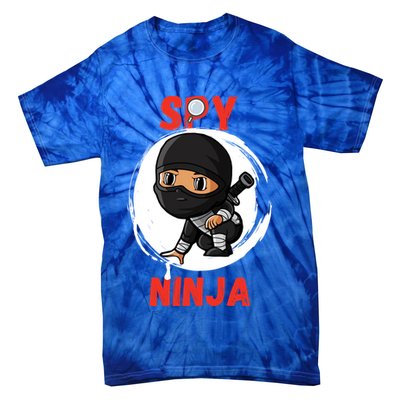 Cool Spy Gaming Ninjas Gamer Boy Girl Kids Spy Ninja Gift Tie-Dye T-Shirt