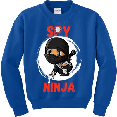 Cool Spy Gaming Ninjas Gamer Boy Girl Kids Spy Ninja Gift Kids Sweatshirt