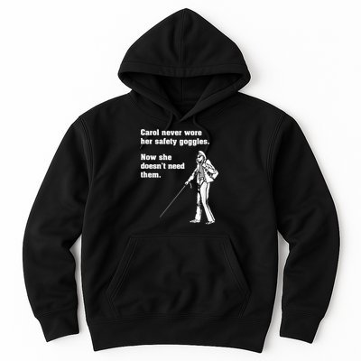 Carol Safety Goggles Funny Science Chemistry Hoodie