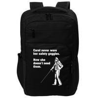 Carol Safety Goggles Funny Science Chemistry Impact Tech Backpack