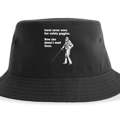 Carol Safety Goggles Funny Science Chemistry Sustainable Bucket Hat