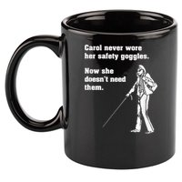 Carol Safety Goggles Funny Science Chemistry 11oz C Handle Ceramic Mug