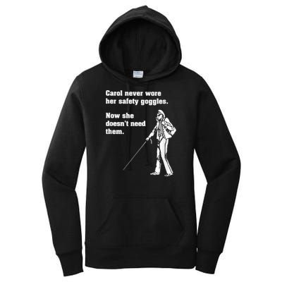 Carol Safety Goggles Funny Science Chemistry Women's Pullover Hoodie